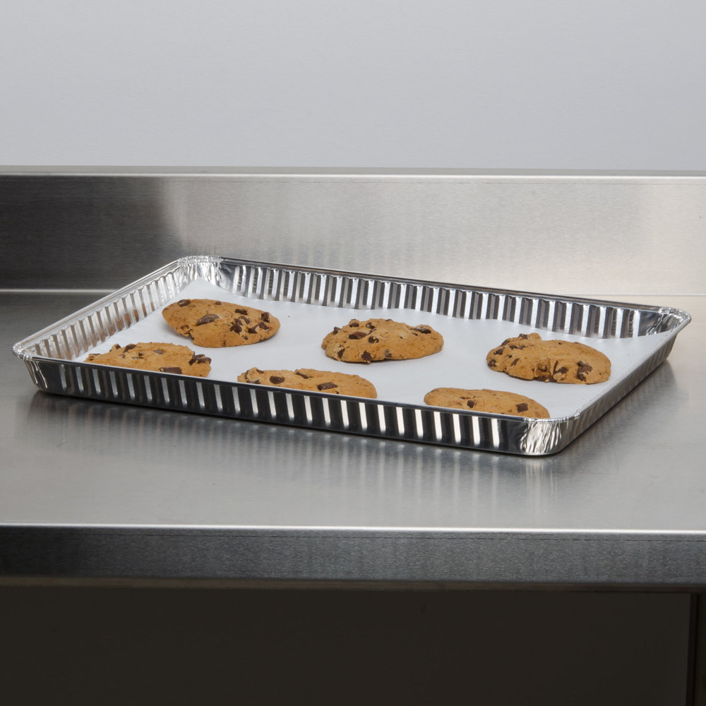Cookie Sheet in Disposable Foil Pans from Simplex Trading