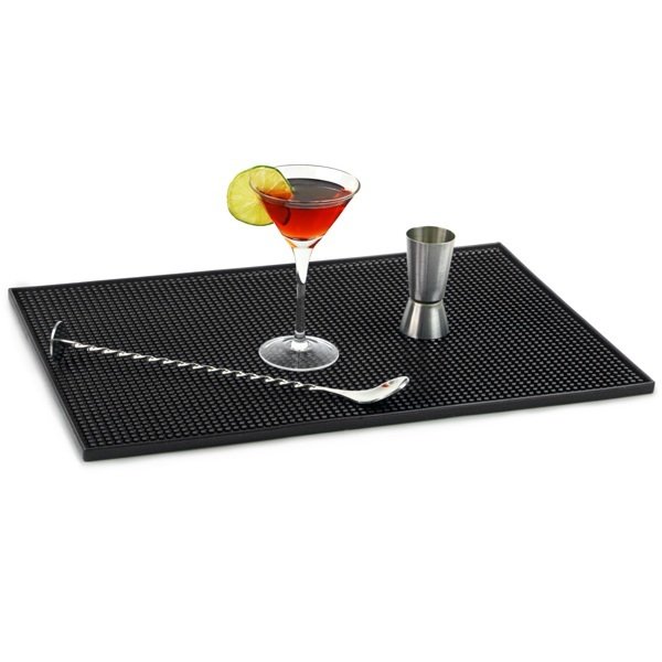 naaimachine uitlijning Harde ring 12" x 18" Black Bar Service Mat in Bar Mats & Liners from Simplex Trading |  Household, restaurant, kitchen supplies