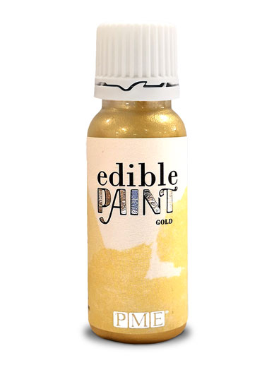 PME Edible Paint - Gold in Edible Paint from Simplex Trading
