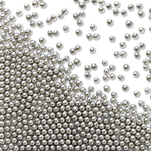 PME Silver 2.3mm Sugar Pearls in Sprinkles from Simplex Trading ...