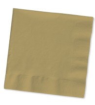 Beverage Napkin Glittering Gold