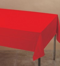 Classic Red Table Cover