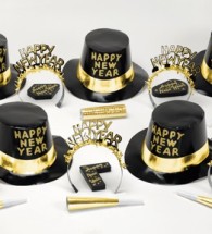 Gold City Celebration Party Box Kit for 10