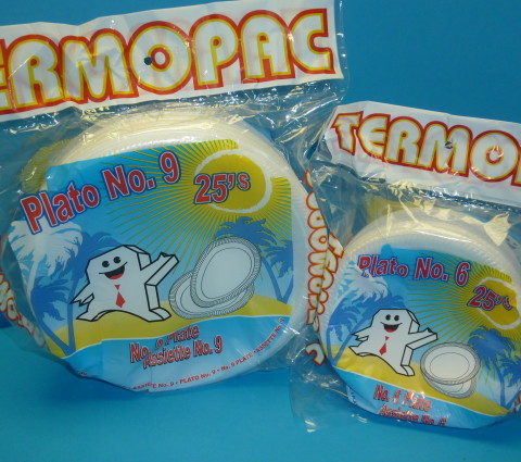 Termopac Foam Plates